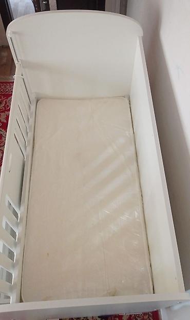 lay lay matras: Aymini “Teddy” uşaq beşiyi - Rəng: ağ və bej tonlarında, ön paneldə — 3