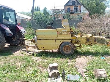 Тракторы МТЗ (Беларус): Модель: 82 экспортный, Б/у, 2005 г., С пресс-подборщиком — 7