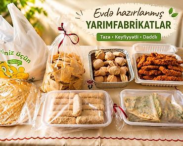 kündə: Ev şəraitində hazırlanmış yarımfabrikatlar – Təzə • Keyfiyyətli • — 1