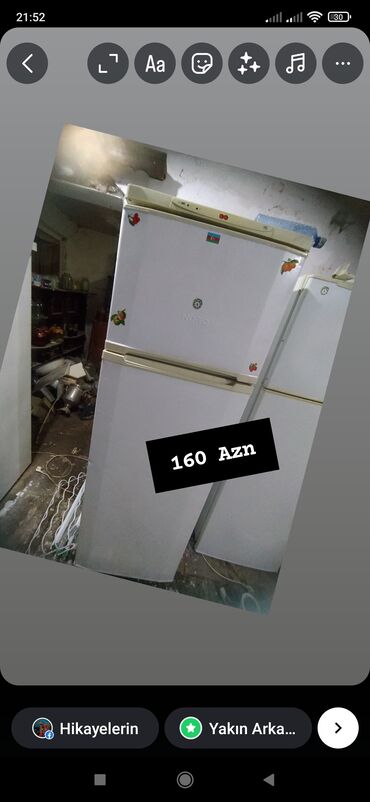 Mikrodalğalı sobalar: 2 qapılı Electrolux Soyuducu Satılır