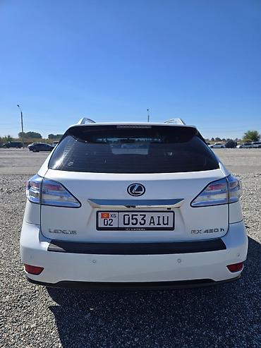 ренж: Lexus RX: 2011 г., 3.5 л, Автомат, Гибрид — 8