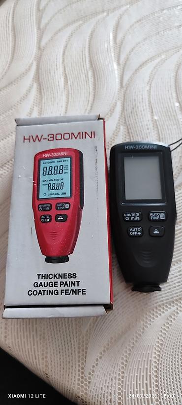 4 bolt 16 disk teker: HW-300MINI boya qalınlığı ölçən cihaz - Tip: Paint/Coating Thickness — 1