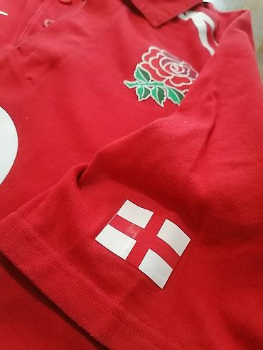 Sportska odeća: Rugby dres – England Rugby (crveni) - Originalni timski dres sa — 8