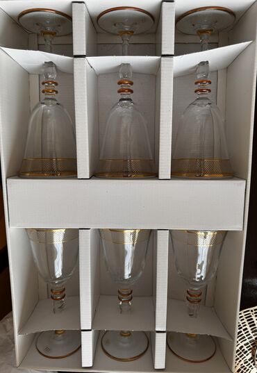 Nahar dəstləri və servizlər: Nahar dəsti, Xrustal, 12 nəfərlik, Türkiyə — 5