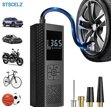 STSSELZ daşına bilən elektrikli təkər kompressoru - Maks. təzyiq: 150