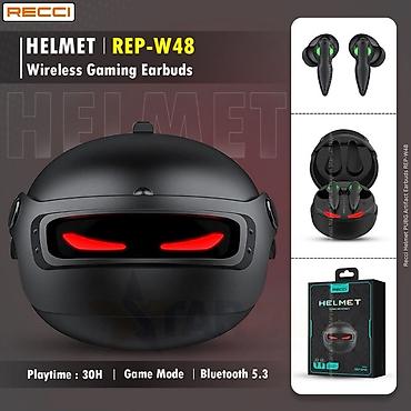 Qulaqcıqlar: RECCI HELMET REP-W48 – Wireless Gaming Earbuds - Bluetooth 5.3 – — 4