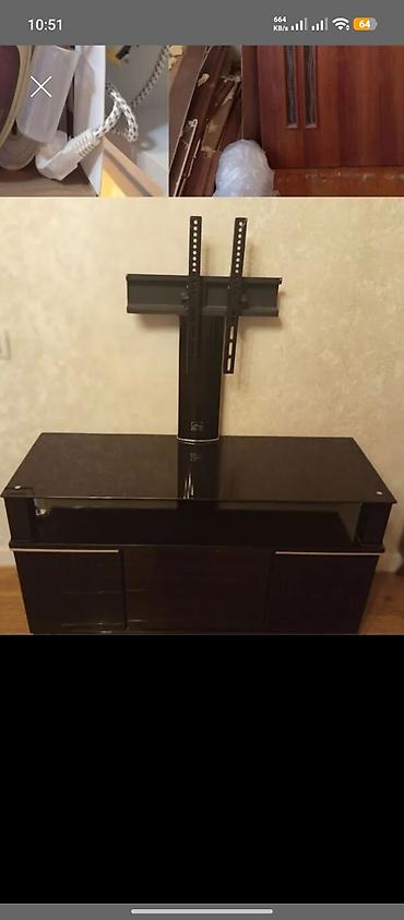 TV stendi və divar/dirək üçün quraşdırılan TV asqısı - Material