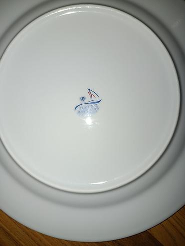 kabinka: Boşqablar, 1 əd, rəng - Ağ, Farfor, Türkiyə — 1