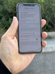 Apple iPhone: IPhone X, 64 GB, Ağ, Face ID — 8