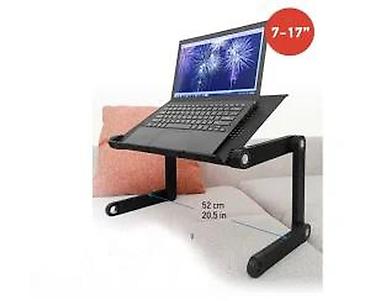 Druga oprema za računare i laptopove: Podesivi aluminijumski stalak/stočić za laptop - Višenamenski dizajn — 21