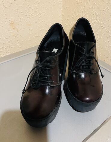 ботинки женские кожаные: Ботинки и ботильоны 36, цвет - Коричневый