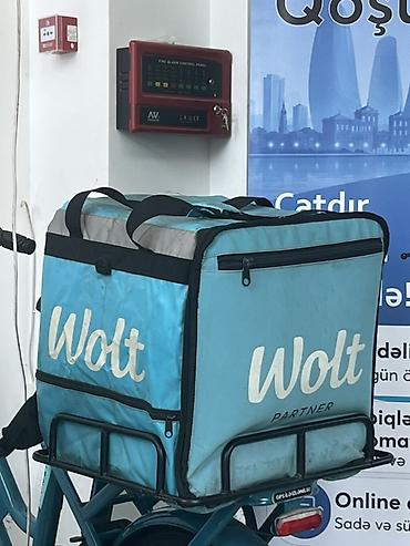 Wolt çatdırılma üçün izotermik termo-çanta - Brend: Wolt (Partner
