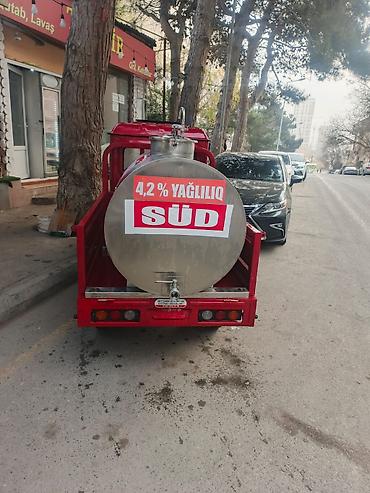 yük dasima: SÜD DAŞIMA ÜÇÜN ÜÇTƏKƏR YÜK nəqliyyat vasitəsi - Sistern — 2