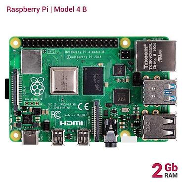 Комплектующие для ПК: Raspberry Pi 4 Model B – 2GB RAM Kompakt DIY kompüter platforması: - — 1