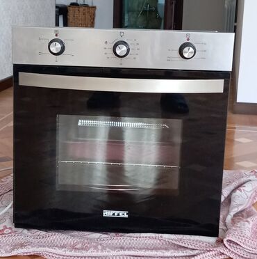 Duxovkalar: Duxovka Riffel, Elektrik, rəng - Qara, Quraşdırılan