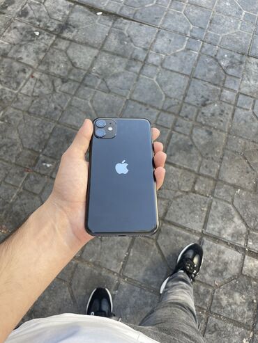 iphine 11: IPhone 11, 128 ГБ, Черный