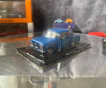 Avtomobil modelləri: Коллекционная модель Moskvich-412028 IZH blue 1982 DeAgostini Scale — 2