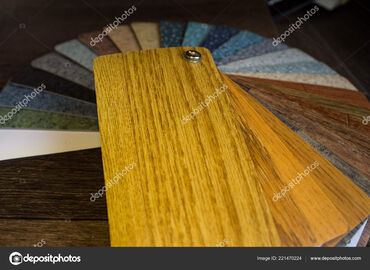 Ламинат: Образцы ламината и ЛИНОЛЕУМА различных оттенков и текстур дерева — 17