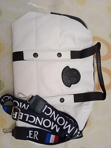 Moncler veća torba bela