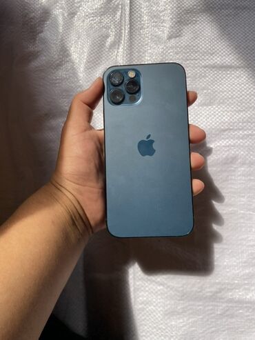 пассивное сетевое оборудование maxxtro: IPhone 12 Pro, Б/у, 256 ГБ, Синий, 90 %