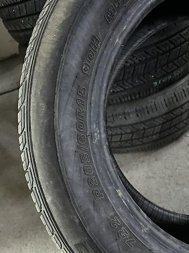 60: Шины 205 / 60 / R 15, Лето, Б/у, 1 шт, Легковые, Корея, Kumho — 2