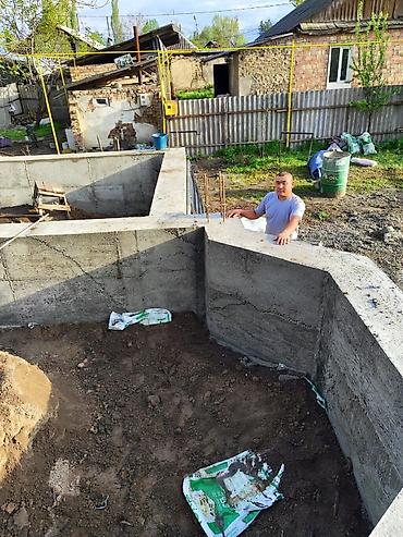 Бетонные работы: Фундамент монолит лестница куйабыз — 15