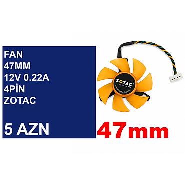 Soyutma sistemləri: Kulerlər/Fanlar/Breketlər ⭐Fan 36mm 12v 2pin - 5 AZN ⭐Fan 45mm 12v — 15