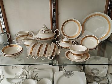 caydanlar: Çay dəsti, Farfor, 6 nəfərlik — 1