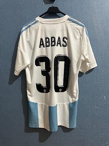kişi geyimi: Futbolka, Adidas, L, rəng - Ağ — 2