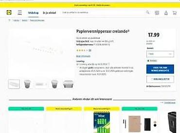 iris tv: Crelando aparat za sečenje papira (shredder) – stolni model za — 8