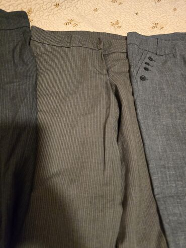 Qadın şalvarları: Bu dəstə müxtəlif üslublu dörd qadın şalvarı və bir qara ətək — 8