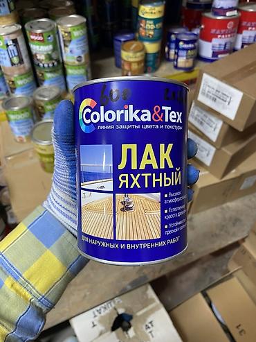Яхтный лак: Лак яхтный Colorika&Tex, 0,8 л Назначение: - Защитно-декоративное — 1