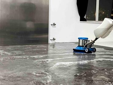 Уборочный инвентарь: Роторная машинка для мойки ковров брусчатки, бетонных полов, кафеля и — 3