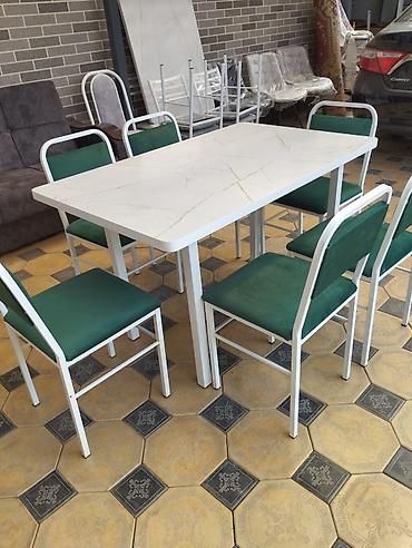 Кухонные столы и стулья: Кухонный стол и стул, Новый, Платная доставка, цвет - Белый — 16