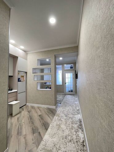 квартира дом кара балта: 1 комната, 33 м², Индивидуалка, 4 этаж, Евроремонт