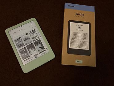 plesteshin 5: Amazon Kindle (Gen 11) – 16 GB, “Matcha” rəng - 6” E-Ink displey: göz — 2