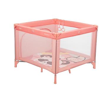 casadei papuce: KIKKA BOO Prenosiva ogradica sa zipom ENJOY – Panda, pink (šifra — 1