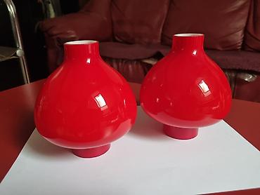 jorgovan sadnice cena: Dve stare širme za lampe od duplog stakla. - Materijal: duplo staklo — 4