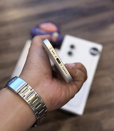 satılan telefonlar: IPhone 16, 128 GB, Ağ, Zəmanət, Simsiz şarj, Face ID — 5