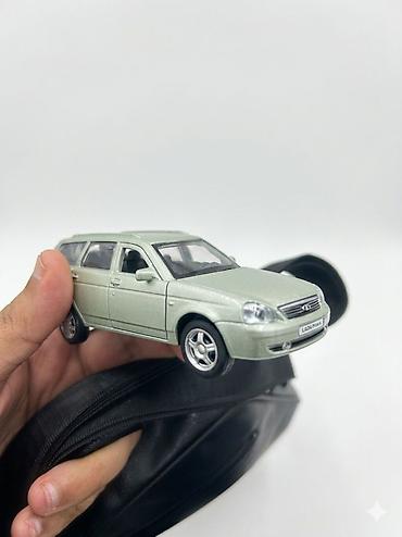 avtovaz oyuncaq treyler: LADA 2106 miniatür model avtomobil (oyuncaq) - Rəng: ağ - Kuzov — 8