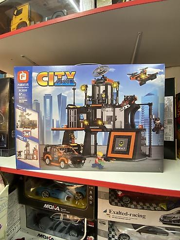 chrysler eagle talon: Конструктор CITY Police Station / S.W.A.T, набор 3 в 1. Большой — 1