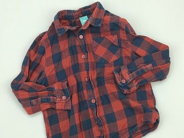 sandały tegosc f: Shirt 4-5 years, condition - Good, pattern - Cell, color - Red