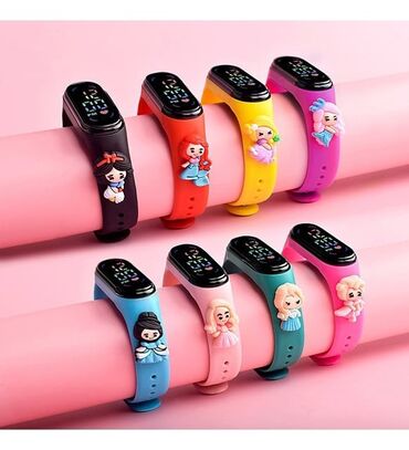 xiaomi mi band 5 qiymeti: Uşaqlar üçün elektron saatlar. Fərqli rəngləri mövcutdur. Qiymət: 5