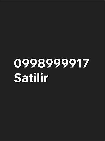 Elan: Xüsusi nömrə satılır - Operator: 099 prefiksi ilə mobil nömrə -