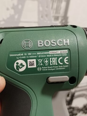 Drellər: Mebel ucun Bosch firmasinin original dreli Almanyadan ozum almiwam