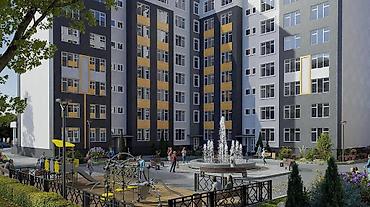 1 комната, 44 м², Киргизия 1 106 серия улучшенная, 4 этаж, ПСО (под самоотделку)