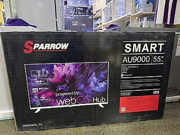 тв 4: Телевизор Sparrow SMART AU9000 55" UHD Ключевые характеристики: - — 4