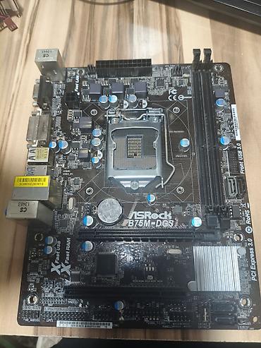 intel core i3 10100f: Материнская плата ASRock B75M-DGS (форм‑фактор Micro‑ATX) с КУЛЕРОМ — 1
