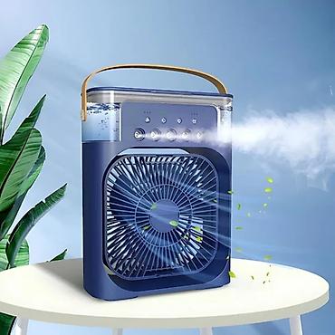 vintiliyator: Mini Air Cooler Fan Blue – Portativ Masaüstü Soyuducu Fan Brend: No — 1