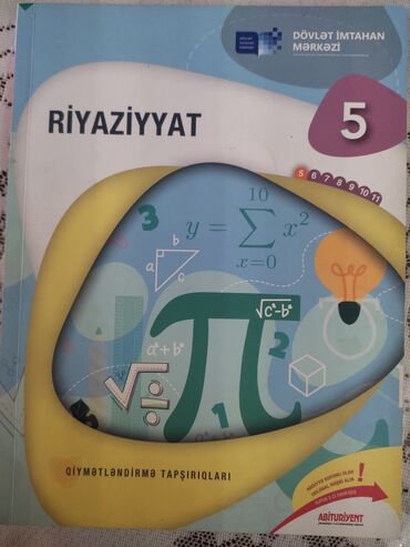 kitab tortları: Riyaziyyat 2023 Qiymətləndirmə tapşırıqları təzədi qiyməti 8manatdı